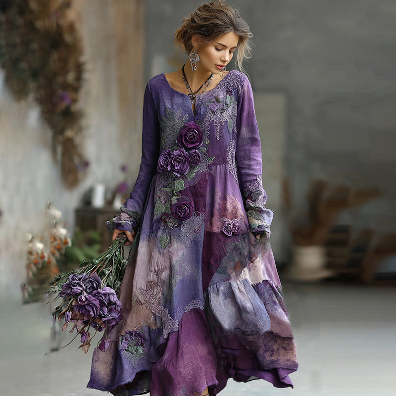 Subtly Elegant Dress with a Refined Vintage Look