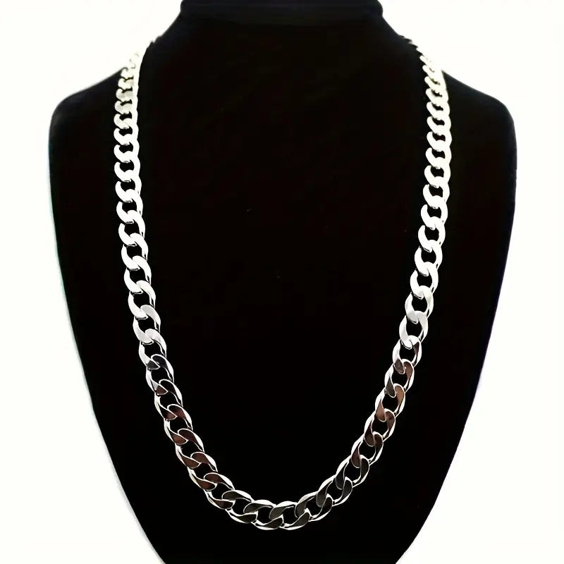 Golden Cuban Chain Necklace for &