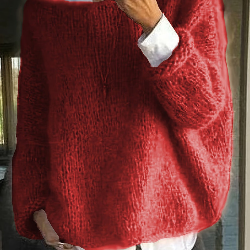 Well Tailored Sweater with a Graceful Silhouette