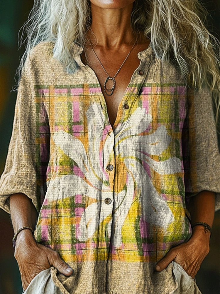 Classic Vintage Shirt with a Flattering Fit