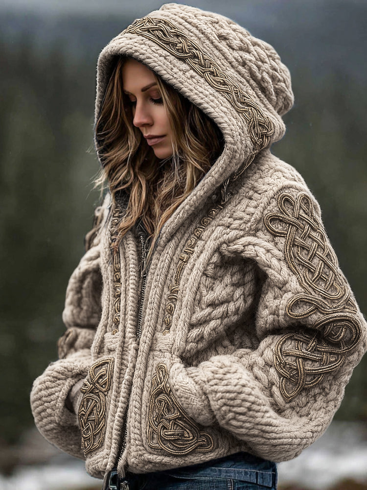Vintage Inspired Sweater with a Contemporary Edge