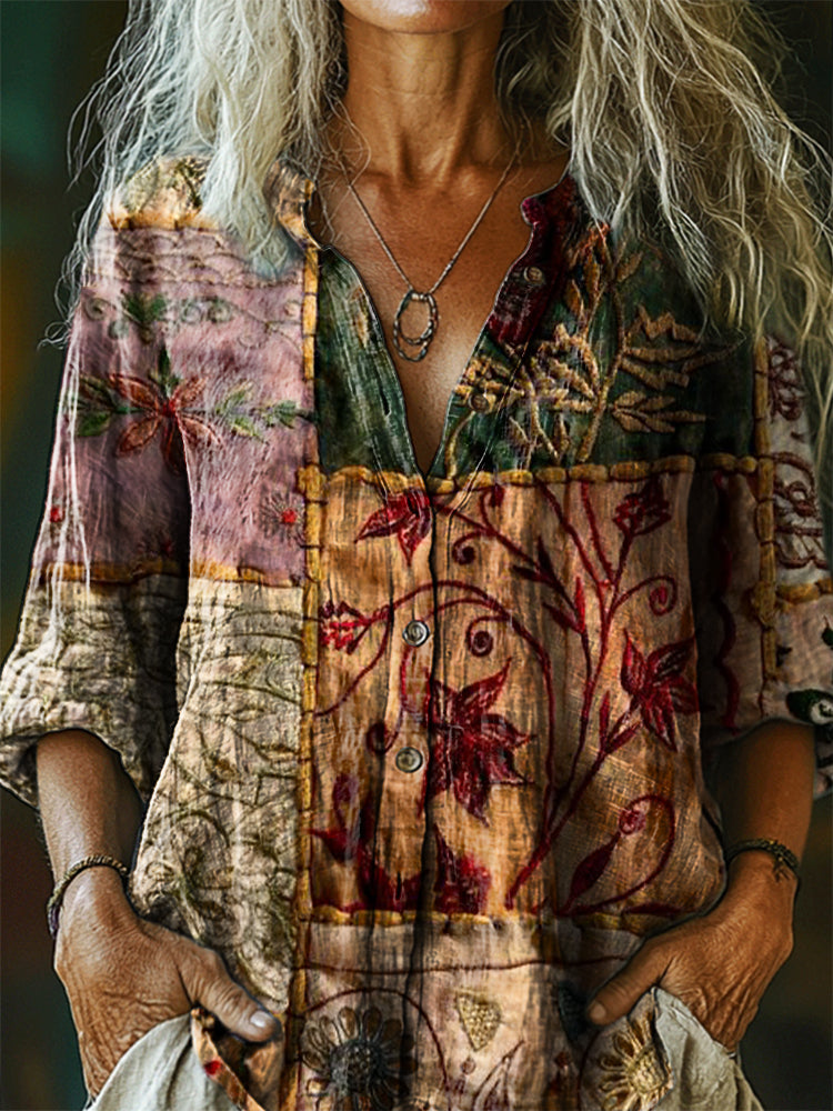 Vintage Inspired Shirt with a Contemporary Edge