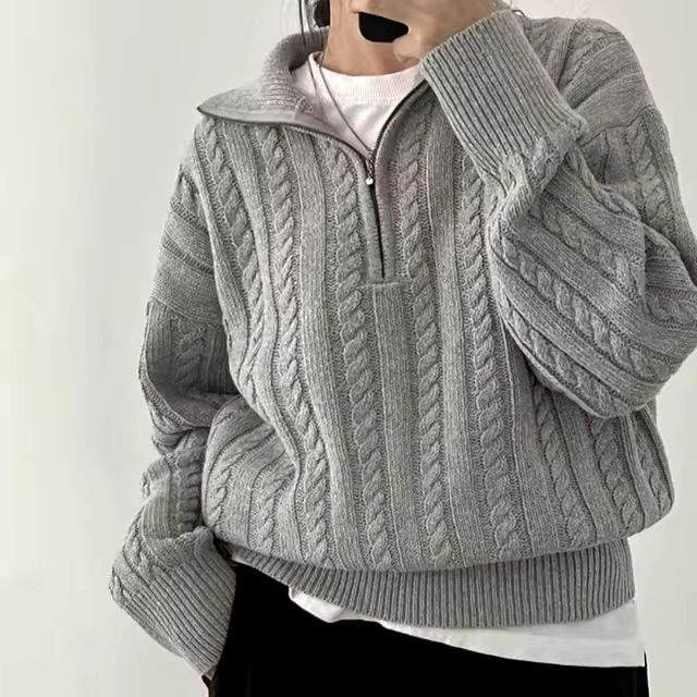Beautifully Finished Sweater in a Timeless Design