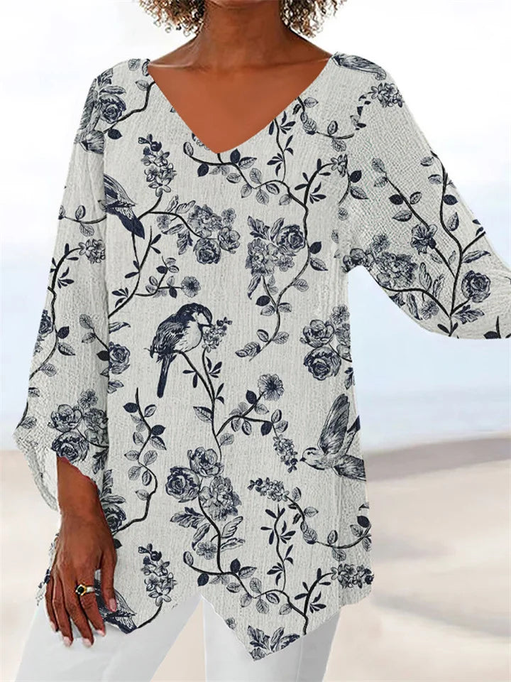 A Vintage Style Blouse with Delicate Timeless Details