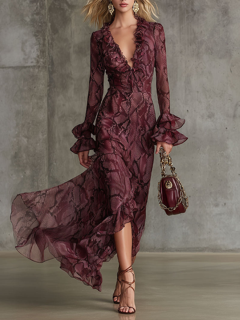 A Vintage Style Dress with Delicate Timeless Details