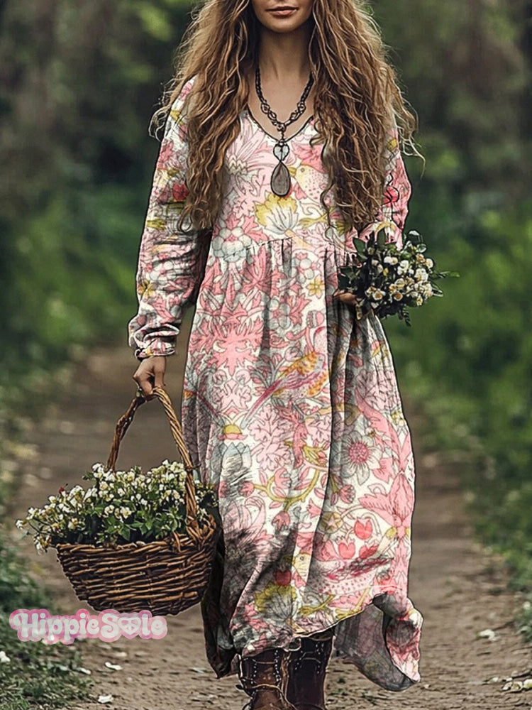 A Vintage Style Dress with Delicate Timeless Details