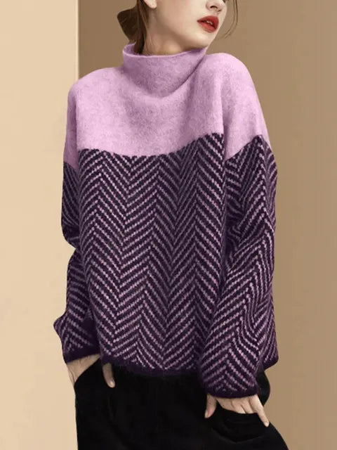 Vintage Inspired Sweater with a Contemporary Edge