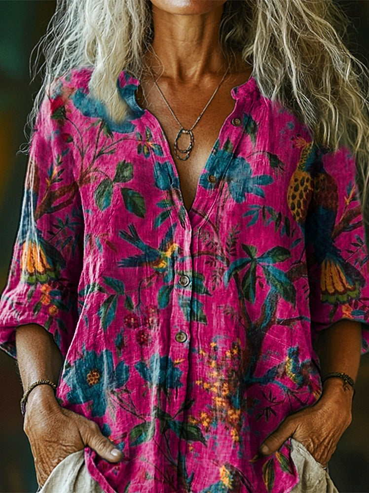 Vintage Inspired Shirt with a Contemporary Edge