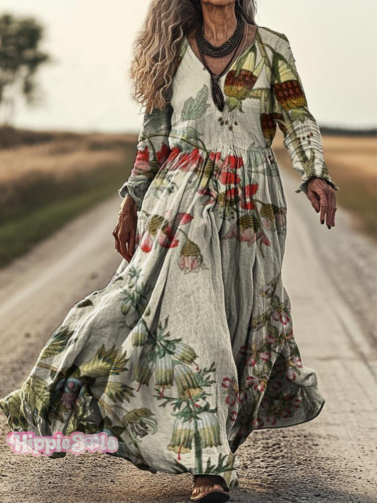 Classic Vintage Dress with a Flattering Fit