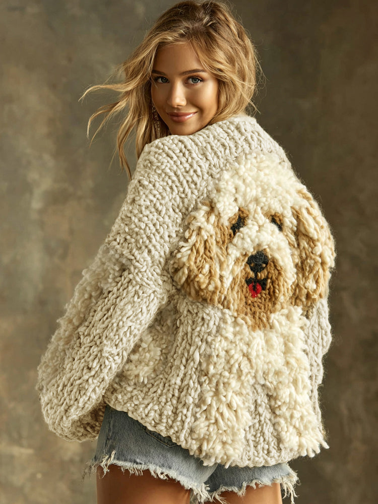 Classic Vintage Sweater with a Flattering Fit