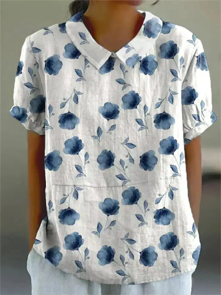 A Vintage Style Blouse with Delicate Timeless Details