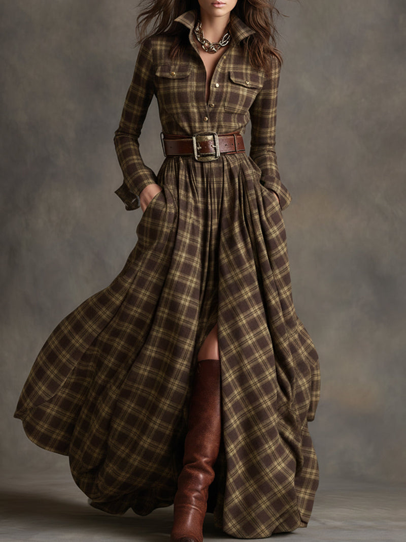 A Vintage Style Dress with Delicate Timeless Details