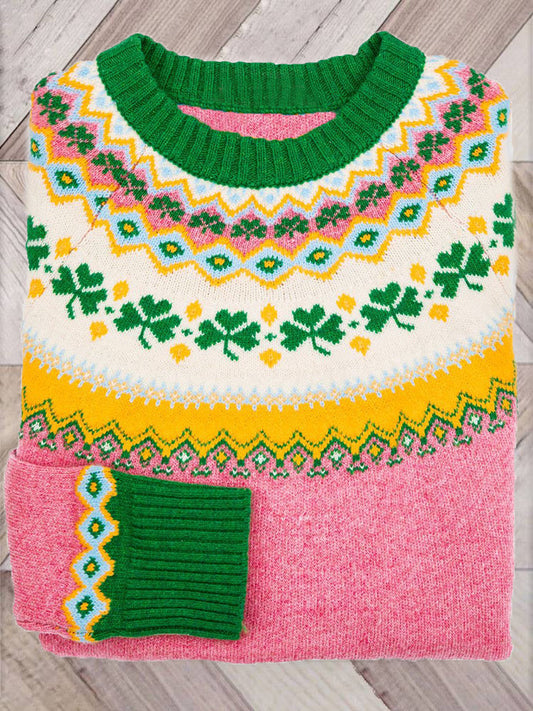 Pink green