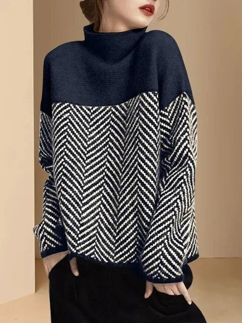 Vintage Inspired Sweater with a Contemporary Edge