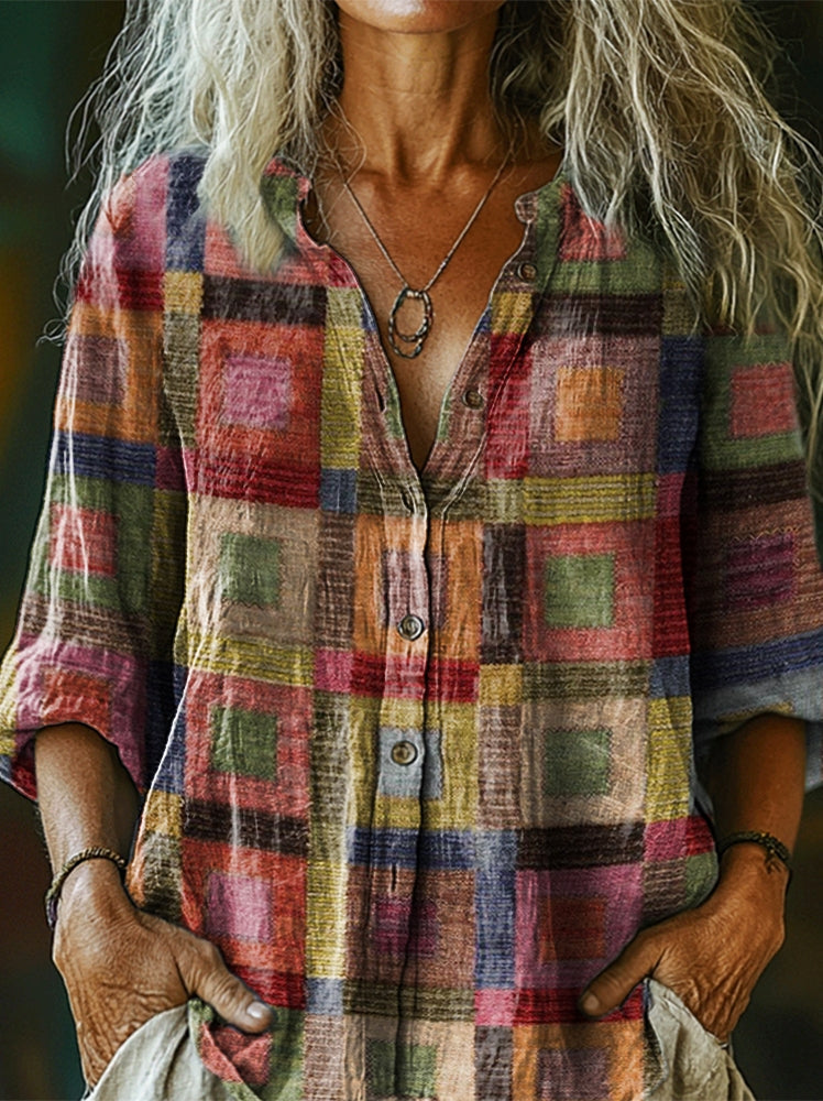 Vintage Inspired Shirt with a Contemporary Edge