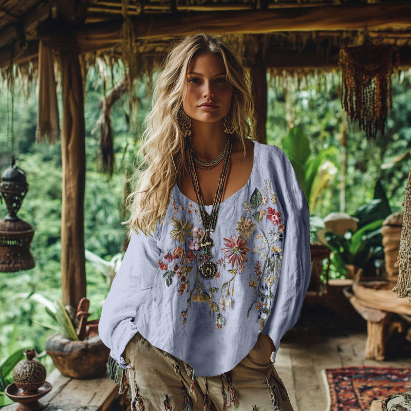 Beautifully Balanced Blouse with Timeless Character