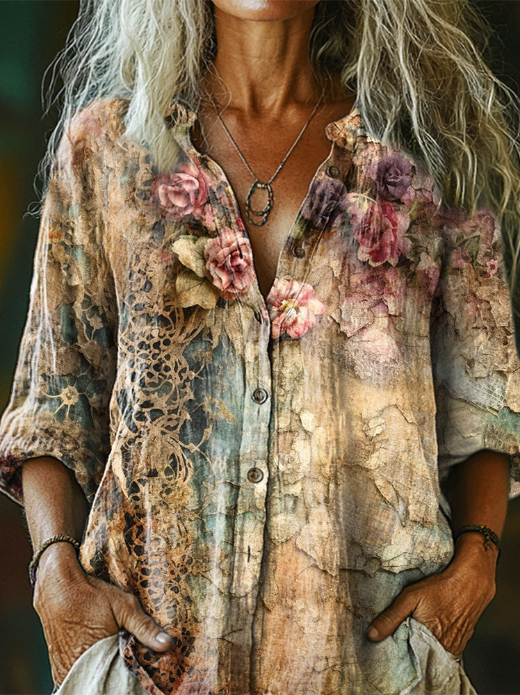 Classic Vintage Shirt with a Flattering Fit