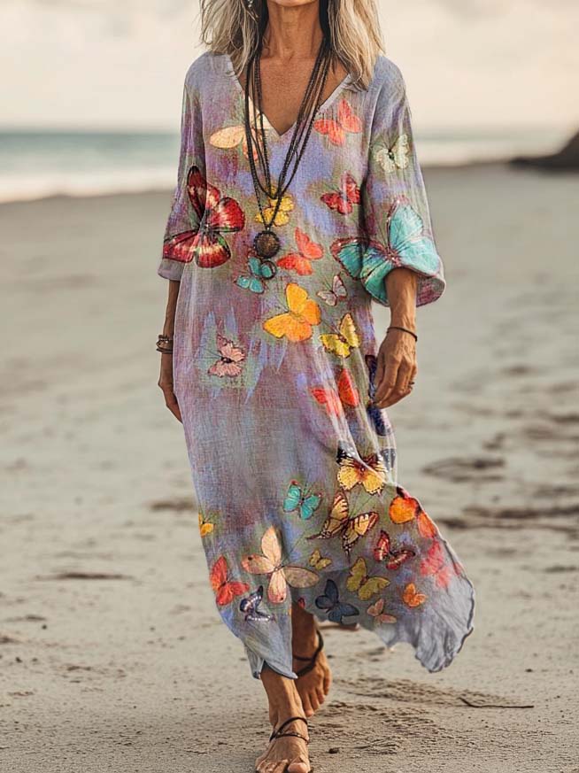 Classic Vintage Dress with a Flattering Fit