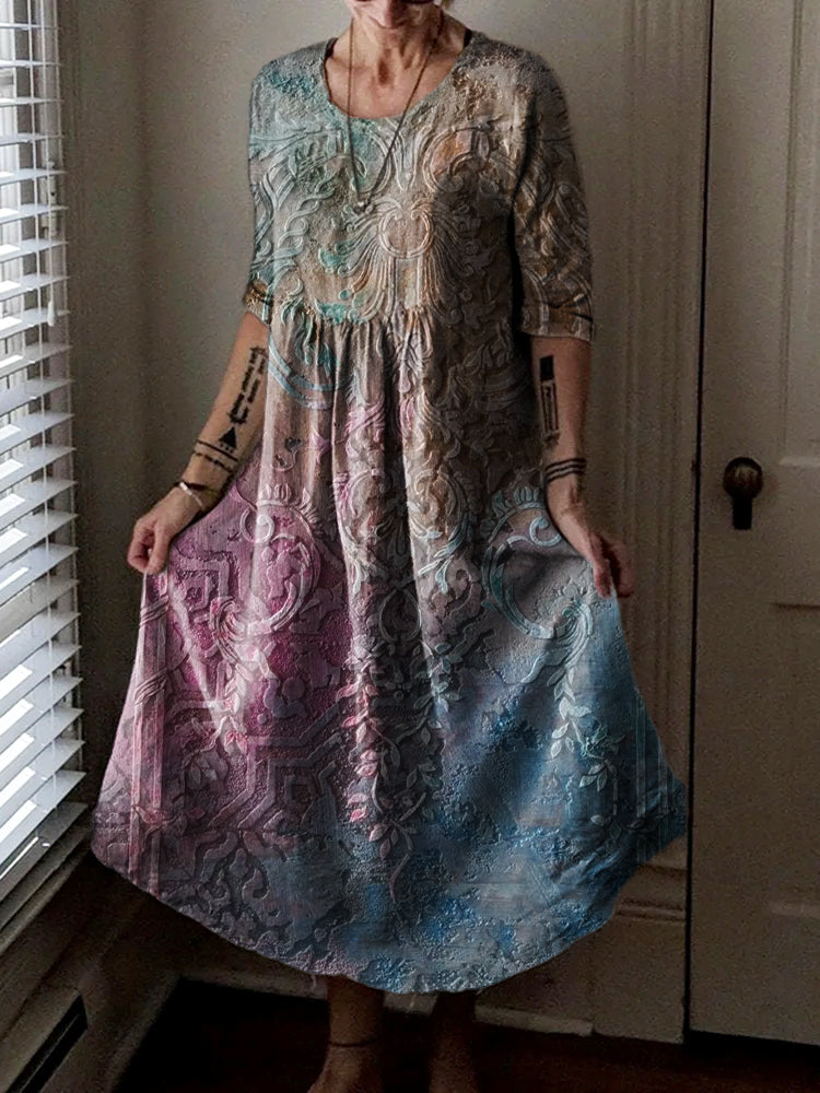 A Vintage Style Dress with Delicate Timeless Details