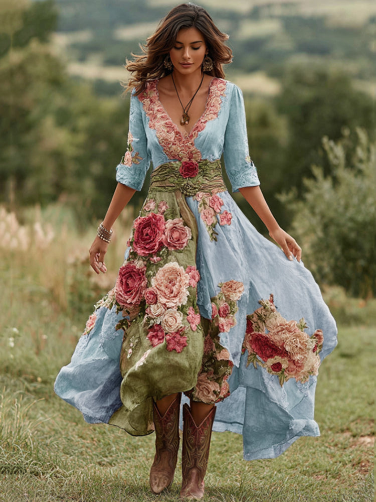 Classic Vintage Dress with a Flattering Fit