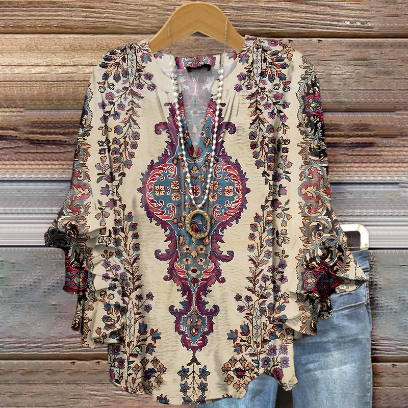 A Vintage Style Shirt with Delicate Timeless Details