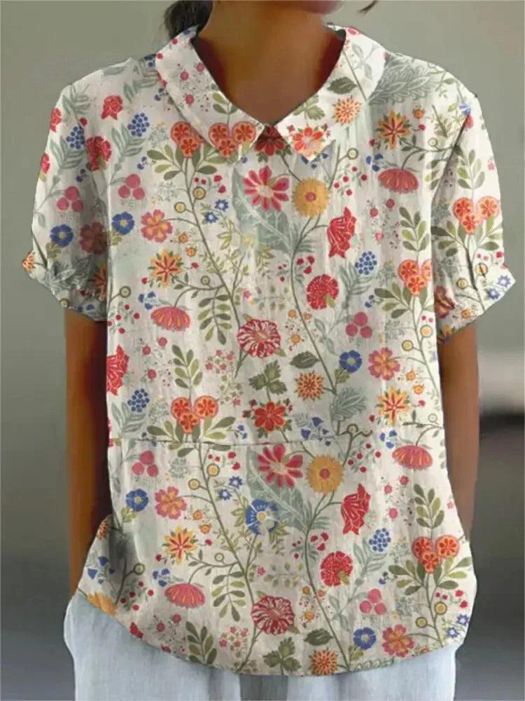 A Vintage Style Blouse with Delicate Timeless Details