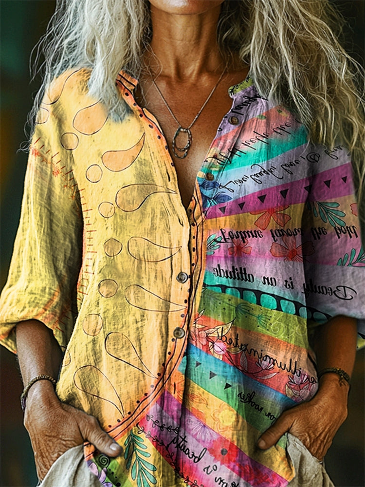 Vintage Inspired Shirt with a Contemporary Edge