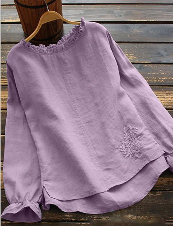 A Vintage Style Top with Delicate Timeless Details