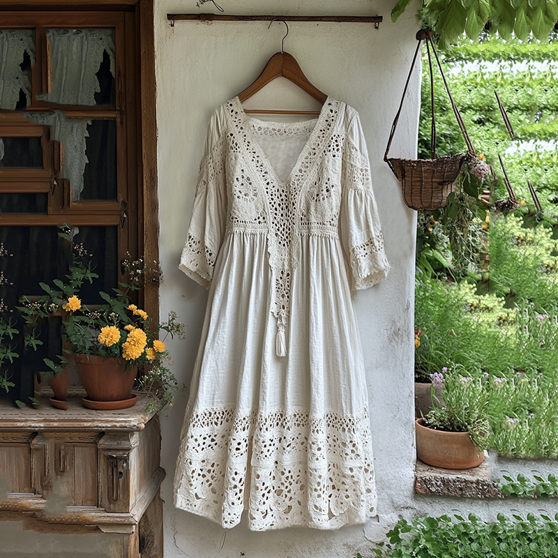 Beautifully Finished Dress in a Timeless Design