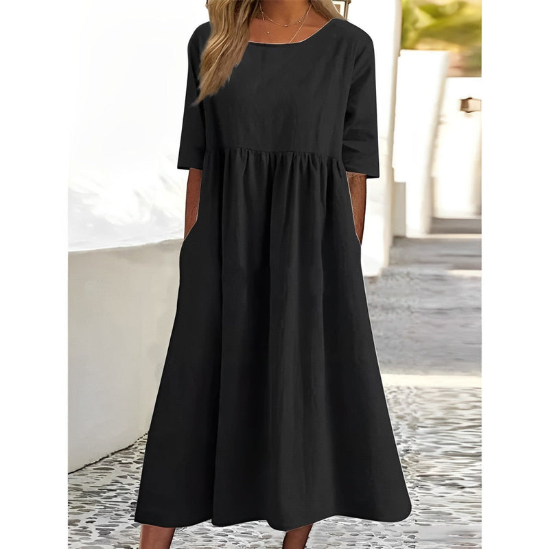 Classic Vintage Dress with a Flattering Fit