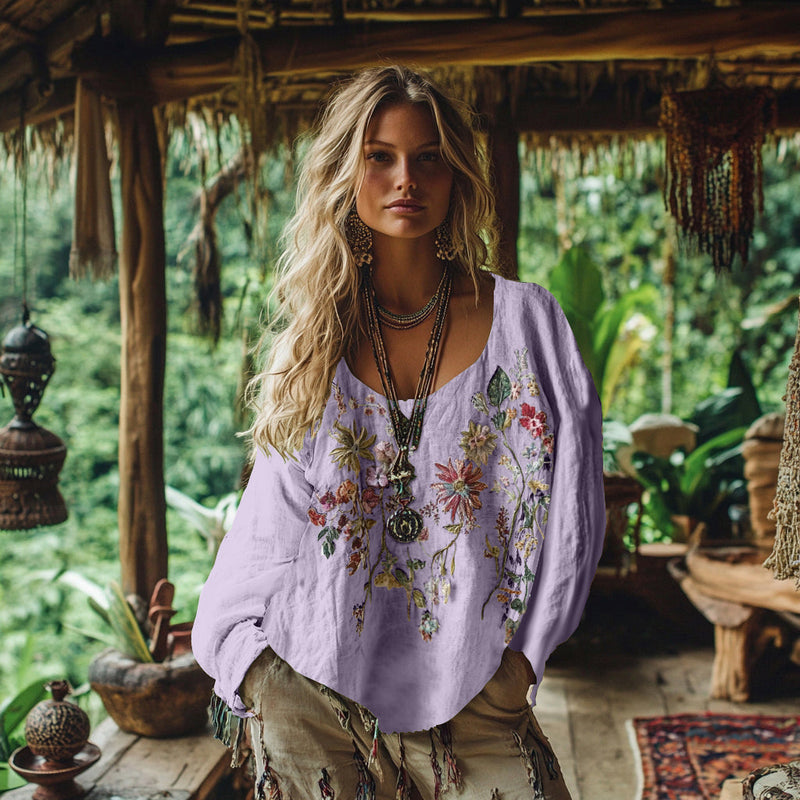 Beautifully Balanced Blouse with Timeless Character