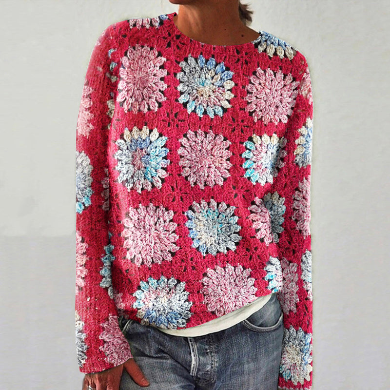 Vintage Inspired Sweater with a Contemporary Edge