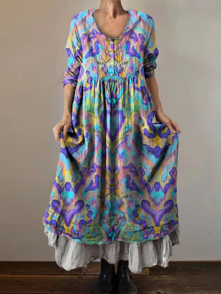 A Vintage Style Dress with Delicate Timeless Details