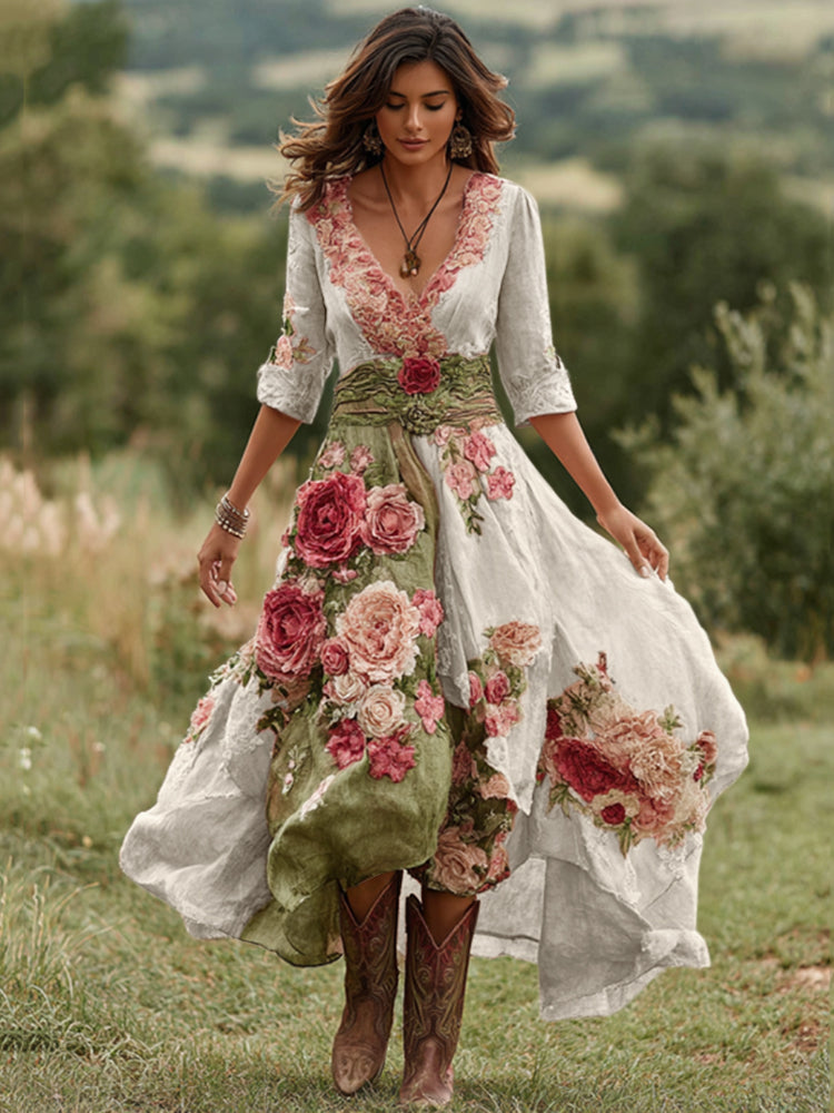 Vintage Inspired Dress with a Contemporary Edge