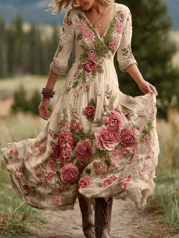 Vintage Inspired Dress with a Contemporary Edge