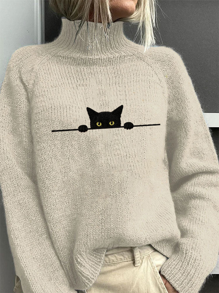 Vintage Inspired Sweater with a Contemporary Edge