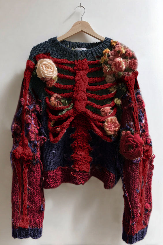 Vintage Inspired Sweater with a Contemporary Edge