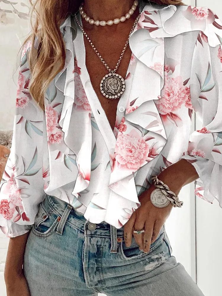 A Vintage Style Blouse with Delicate Timeless Details