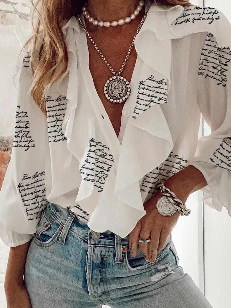 A Vintage Style Blouse with Delicate Timeless Details