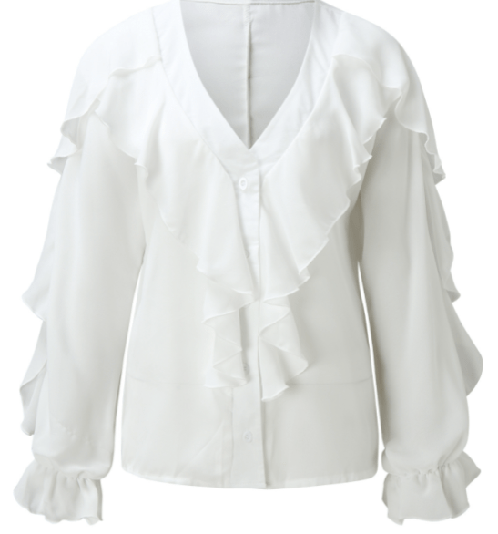 A Vintage Style Blouse with Delicate Timeless Details
