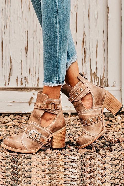 Vintage Inspired Orthopedic Heels